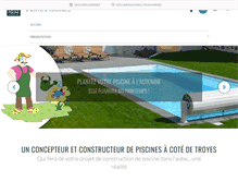 Tablet Screenshot of ferte-piscines.fr